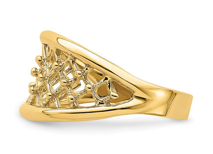 14k Yellow Gold Rings Style K4618 - Classique Jewelry Inc.