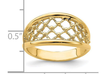 14k Yellow Gold Rings Style K4618 - Classique Jewelry Inc.