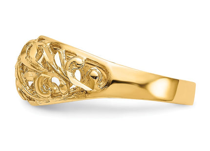 14k Yellow Gold Rings Style K4624 - Classique Jewelry Inc.
