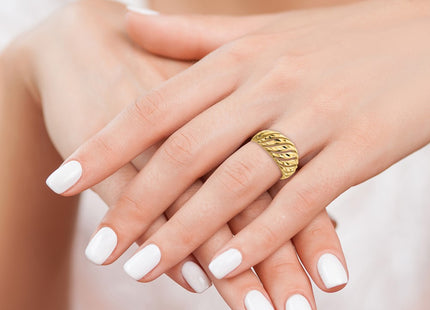 14k Yellow Gold Rings Style K4626 - Classique Jewelry Inc.