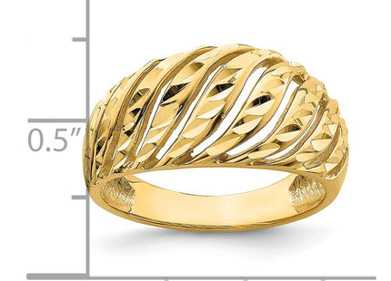 14k Yellow Gold Rings Style K4626 - Classique Jewelry Inc.