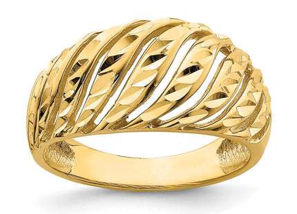 14k Yellow Gold Rings Style K4626 - Classique Jewelry Inc.