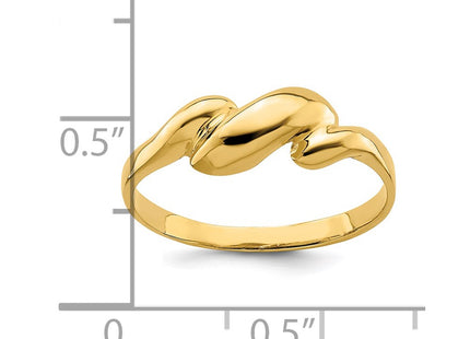 14k Yellow Gold Rings Style K4633 - Classique Jewelry Inc.