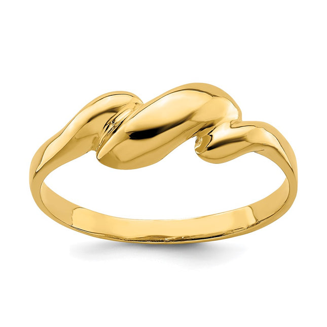 14k Yellow Gold Rings Style K4633 - Classique Jewelry Inc.