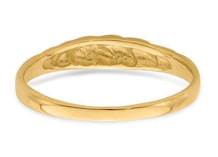 14k Yellow Gold Rings Style K4634 - Classique Jewelry Inc.