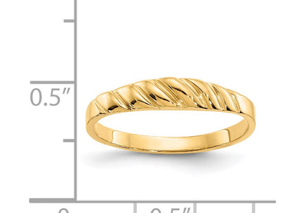 14k Yellow Gold Rings Style K4634 - Classique Jewelry Inc.