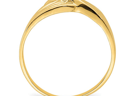 14k Yellow Gold Rings Style K4635 - Classique Jewelry Inc.