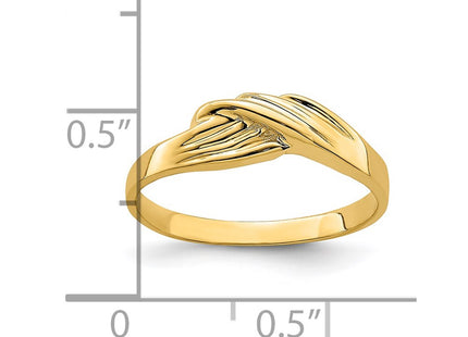 14k Yellow Gold Rings Style K4635 - Classique Jewelry Inc.