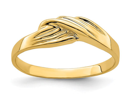 14k Yellow Gold Rings Style K4635 - Classique Jewelry Inc.