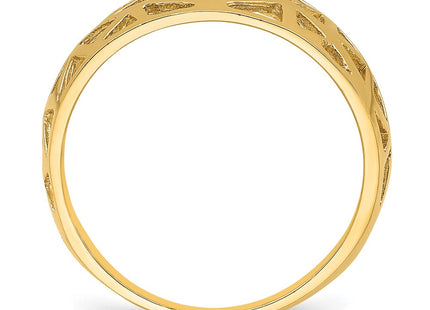 14k Yellow Gold Rings Style K4637 - Classique Jewelry Inc.