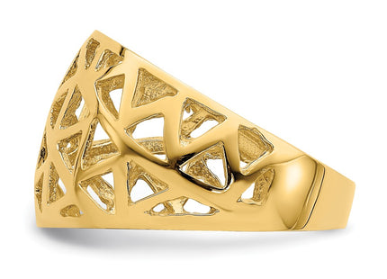 14k Yellow Gold Rings Style K4637 - Classique Jewelry Inc.