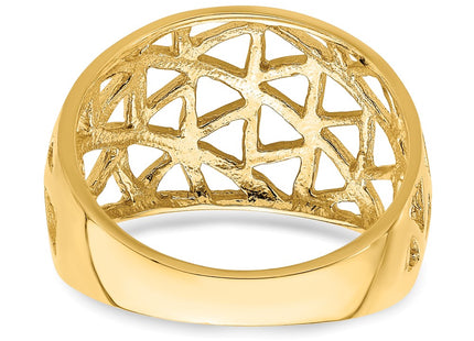 14k Yellow Gold Rings Style K4637 - Classique Jewelry Inc.