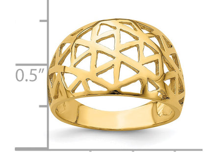 14k Yellow Gold Rings Style K4637 - Classique Jewelry Inc.