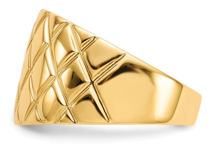 14k Yellow Gold Rings Style K4643 - Classique Jewelry Inc.