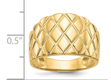 14k Yellow Gold Rings Style K4643 - Classique Jewelry Inc.
