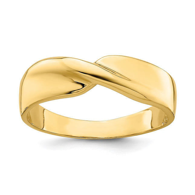 14k Yellow Gold Rings Style K4647 - Classique Jewelry Inc.