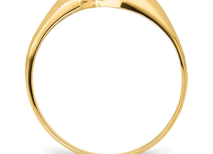 14k Yellow Gold Rings Style K4650 - Classique Jewelry Inc.