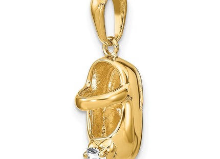 14k Yellow Gold Jewelry Style K4652APR - Classique Jewelry Inc.