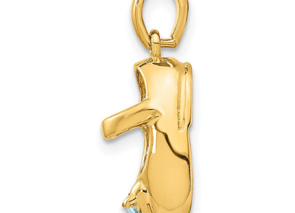 14k Yellow Gold Jewelry Style K4652MAR - Classique Jewelry Inc.