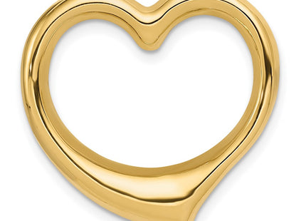 14K gold heart chain