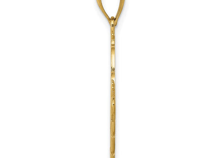 14k Yellow Gold Pendants Style K4723 - Classique Jewelry Inc.