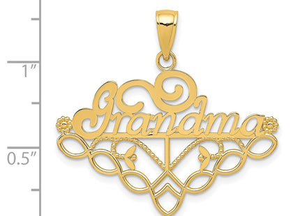 14k Yellow Gold Pendants Style K4723 - Classique Jewelry Inc.