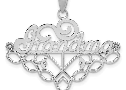 14k White Gold Pendants Style K4723W - Classique Jewelry Inc.
