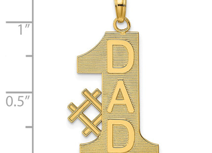 14K gold charm, another view