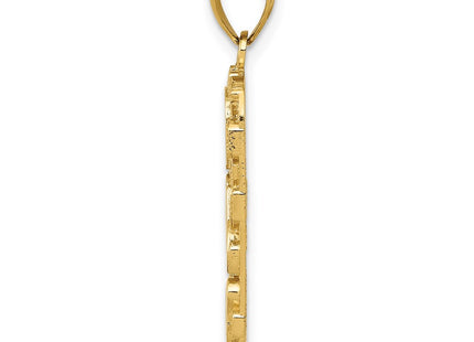 14k Yellow Gold Pendants Style K4733 - Classique Jewelry Inc.