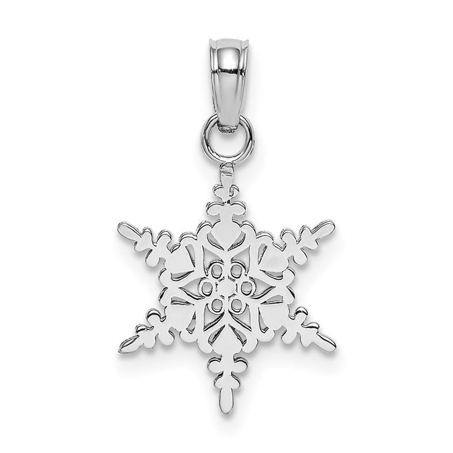 14k White Gold Pendants Style K4742W - Classique Jewelry Inc.