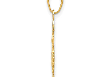 14k Snowflake Pendant (Style K4744)