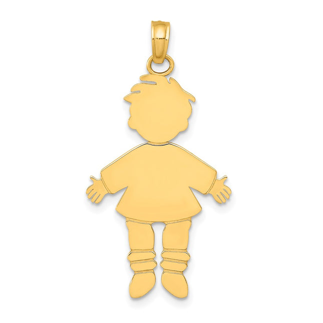 14k Yellow Gold Jewelry Style K4749 - Classique Jewelry Inc.