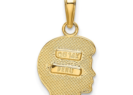 14k Boy Charm (Style K4752)