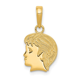 14k Boy Charm (Style K4752)
