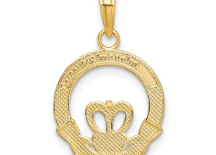 14k Yellow Gold Pendants Style K4769 - Classique Jewelry Inc.