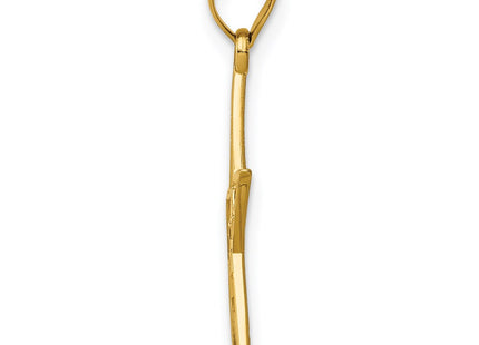 14k Yellow Gold Pendants Style K4807 - Classique Jewelry Inc.