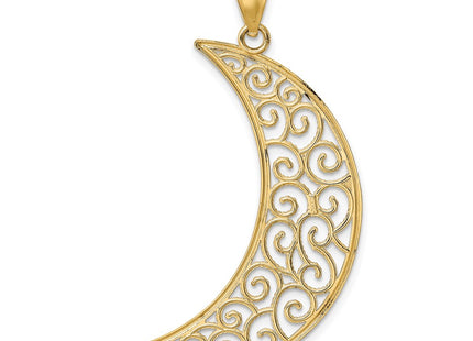 14k Yellow Gold Pendants Style K4809 - Classique Jewelry Inc.