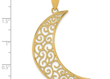 14k Yellow Gold Pendants Style K4809 - Classique Jewelry Inc.