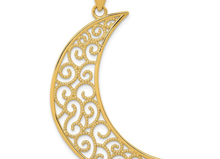 14k Yellow Gold Pendants Style K4809 - Classique Jewelry Inc.