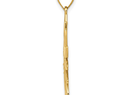 14k Yellow Gold Pendants Style K4813 - Classique Jewelry Inc.