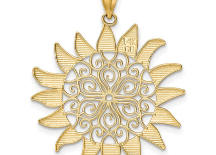 14k Yellow Gold Pendants Style K4813 - Classique Jewelry Inc.