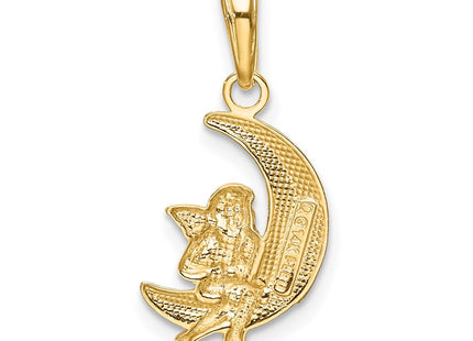 14k Yellow & Rhodium Pendants Style K4816 - Classique Jewelry Inc.