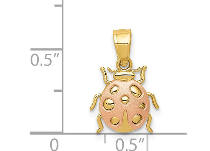 14k Two-tone Pendants Style K4820 - Classique Jewelry Inc.