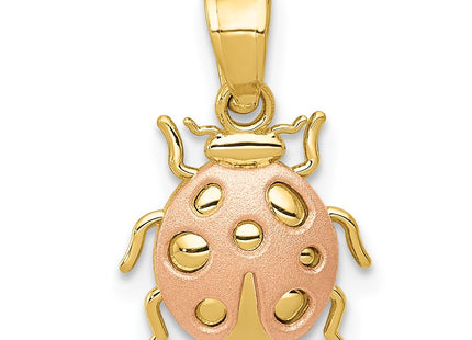 14k Two-tone Pendants Style K4820 - Classique Jewelry Inc.