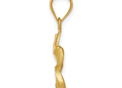 14k Yellow Gold Pendants Style K4826 - Classique Jewelry Inc.