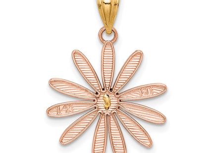14k Two-tone Pendants Style K4828 - Classique Jewelry Inc.