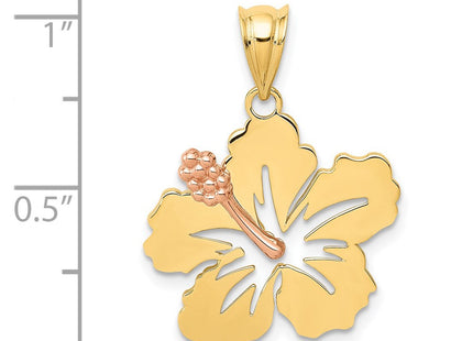 14k Two-tone Pendants Style K4829 - Classique Jewelry Inc.