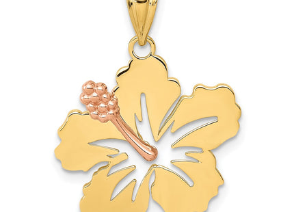14k Two-tone Pendants Style K4829 - Classique Jewelry Inc.