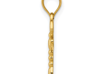 14k Dragonfly Pendant (Style K4851)