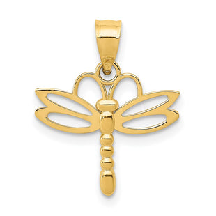 14k Yellow Gold Pendants Style K4851 - Classique Jewelry Inc.